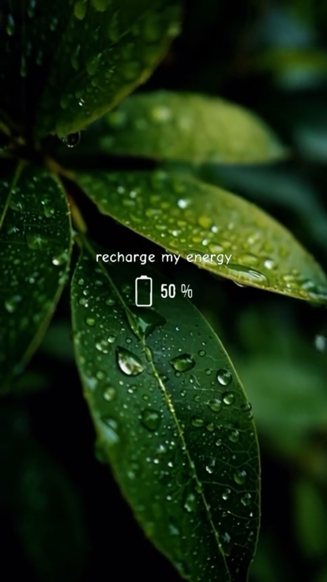 recharge my energy