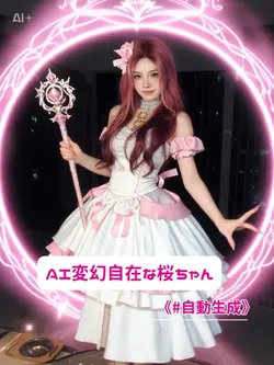 AI変幻自在な桜ちゃん