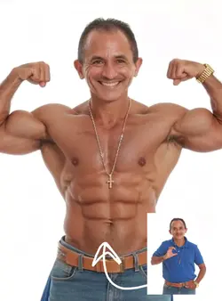 Efeito Musculoso IA