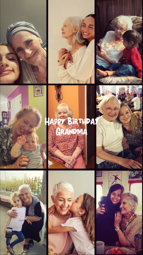 Feliz Aniversário Vovó