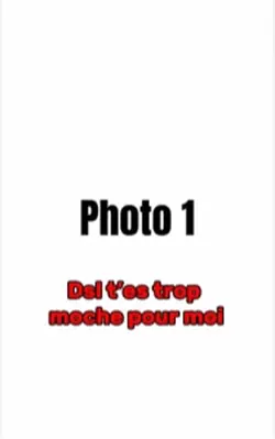 Dsl t’es trop moche💀