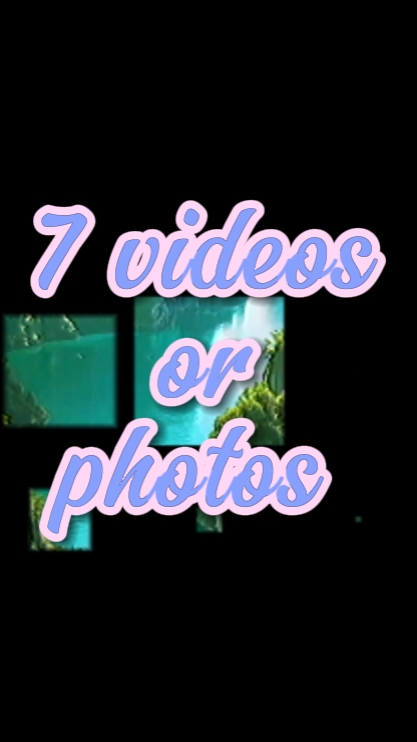 7 vidéos ou photos 