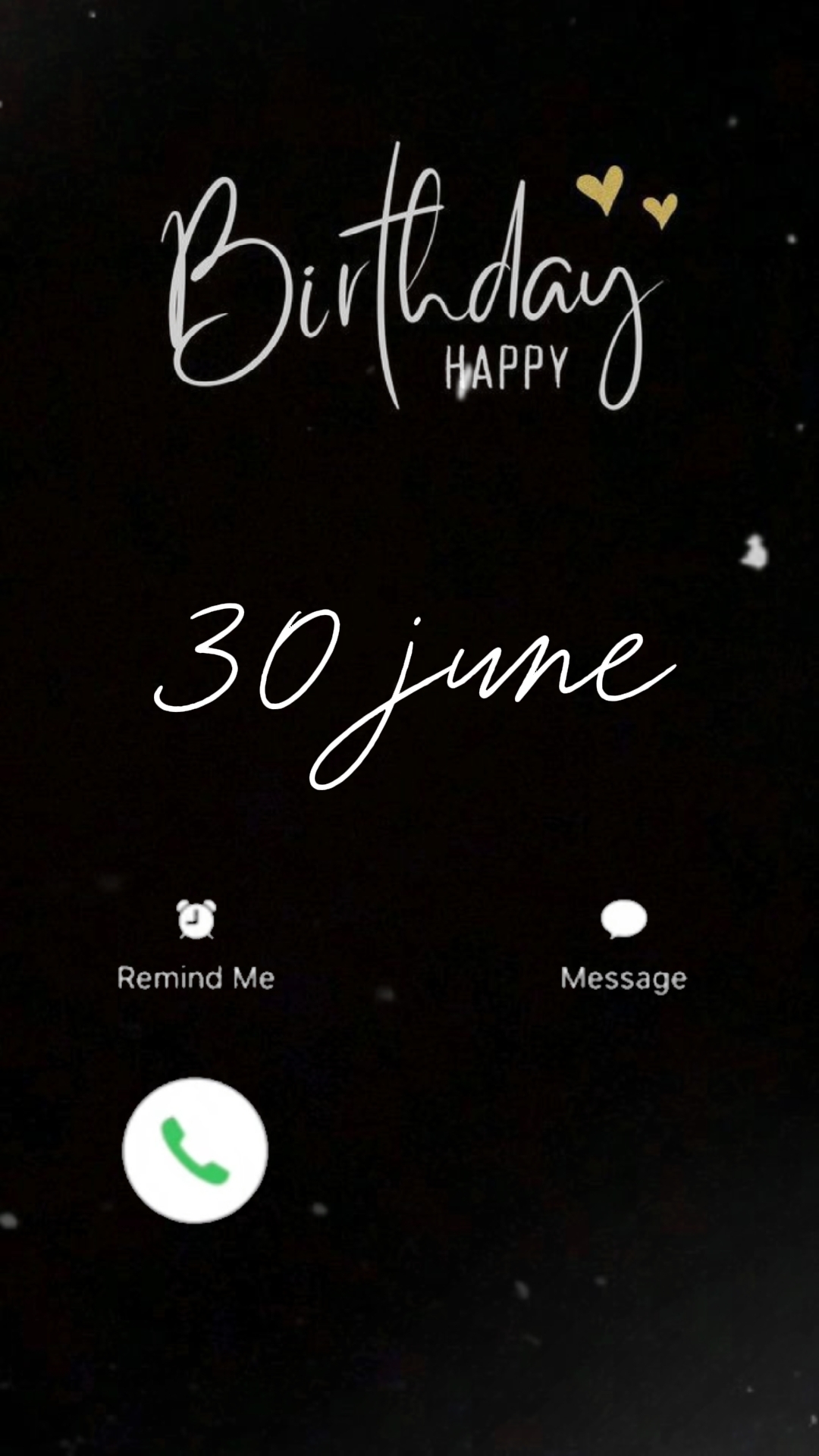 HAPPY BDAY 30 JUNE