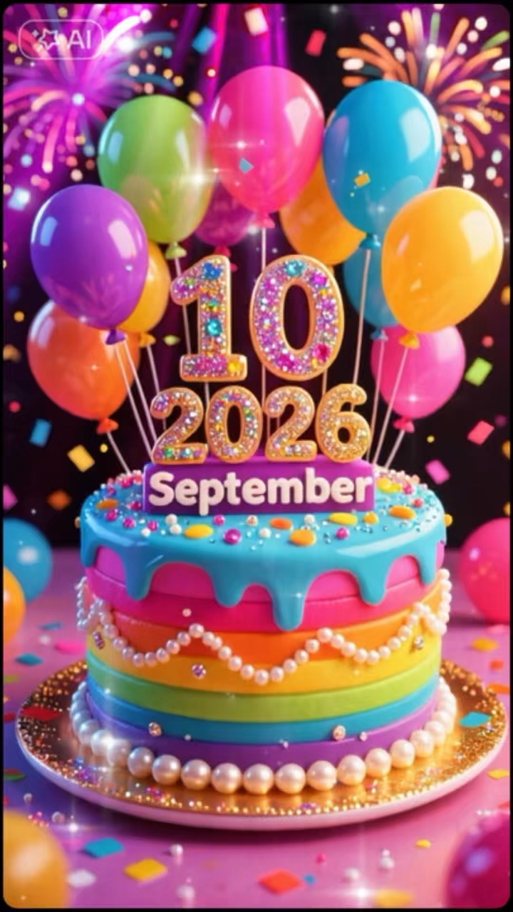 Aniversário 10 de setembro de 2026