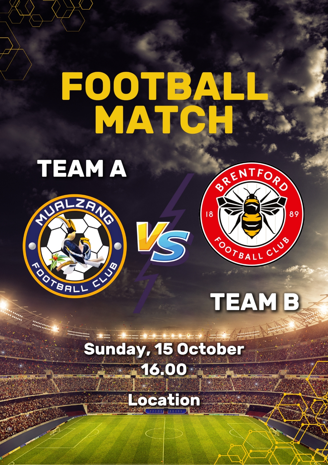 Partida de futebol