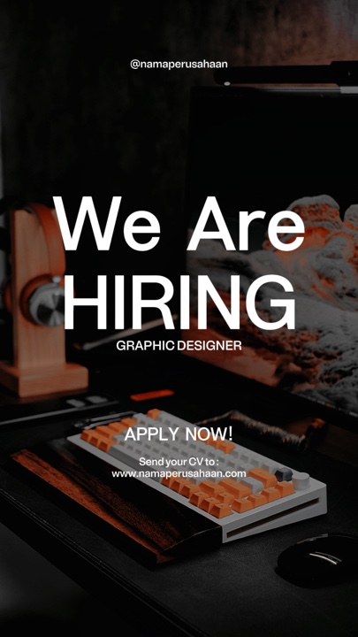 WE ARE HIRING 