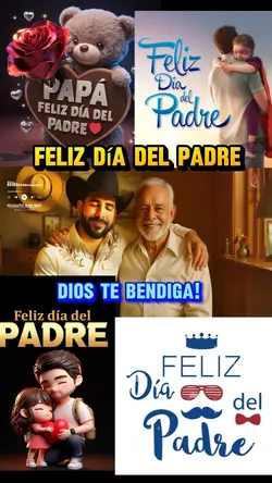 Feliz día del padre 