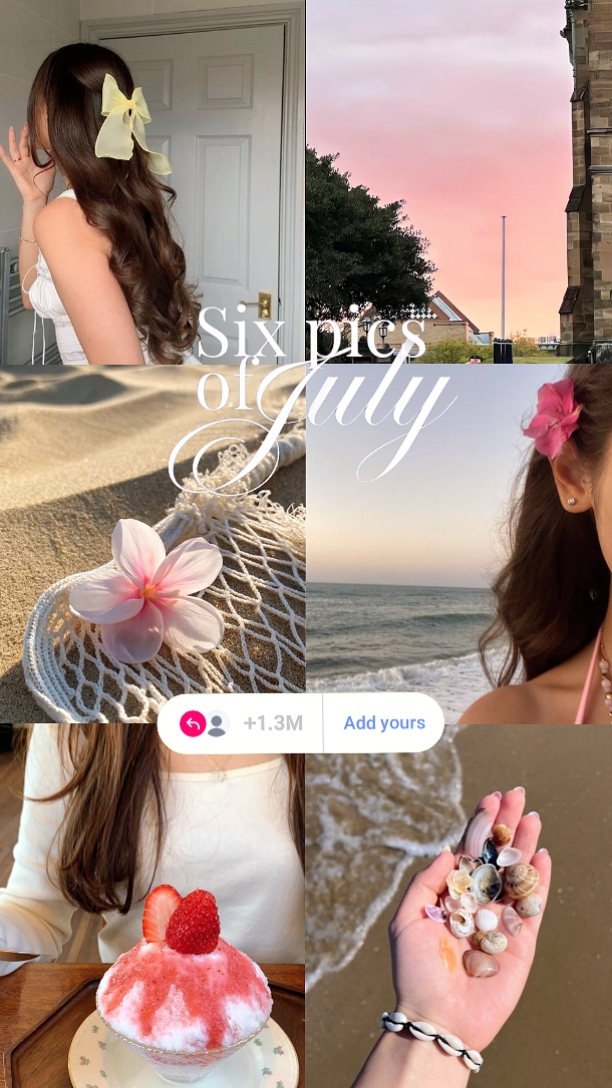 Six photos de juillet