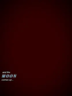 the 🌑 moon comes up