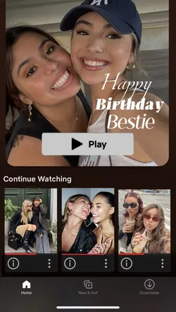 Netflix birthday