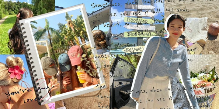 collage esthétique