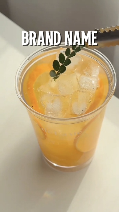 making a drink