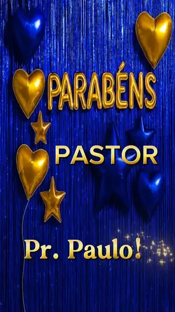 PARABÉNS PASTOR! 