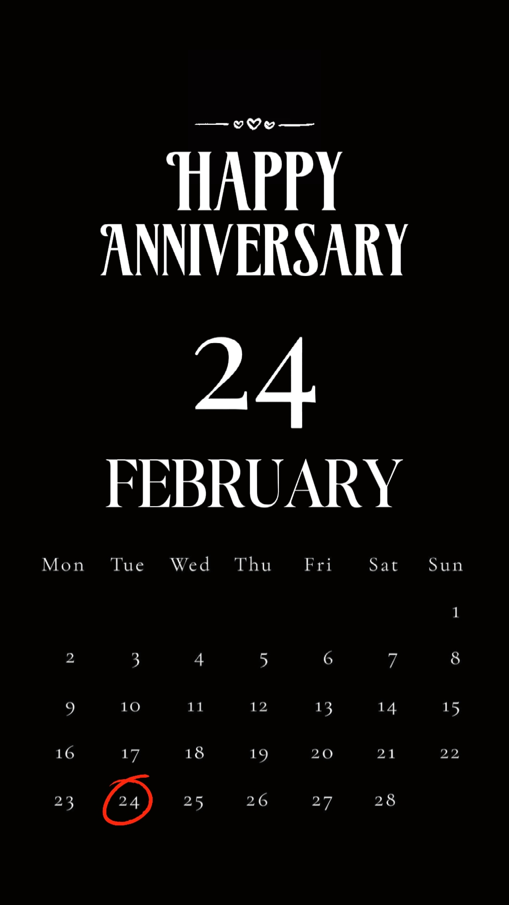 ANNIV 24 DE FEBRERO