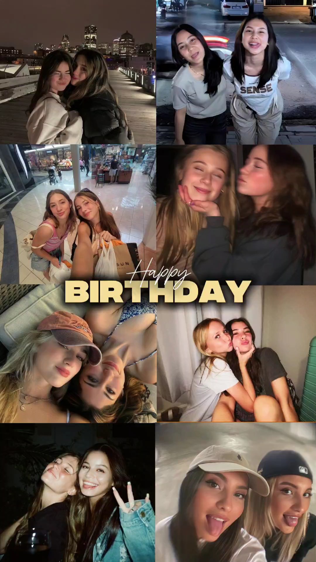 Modelo de aniversário