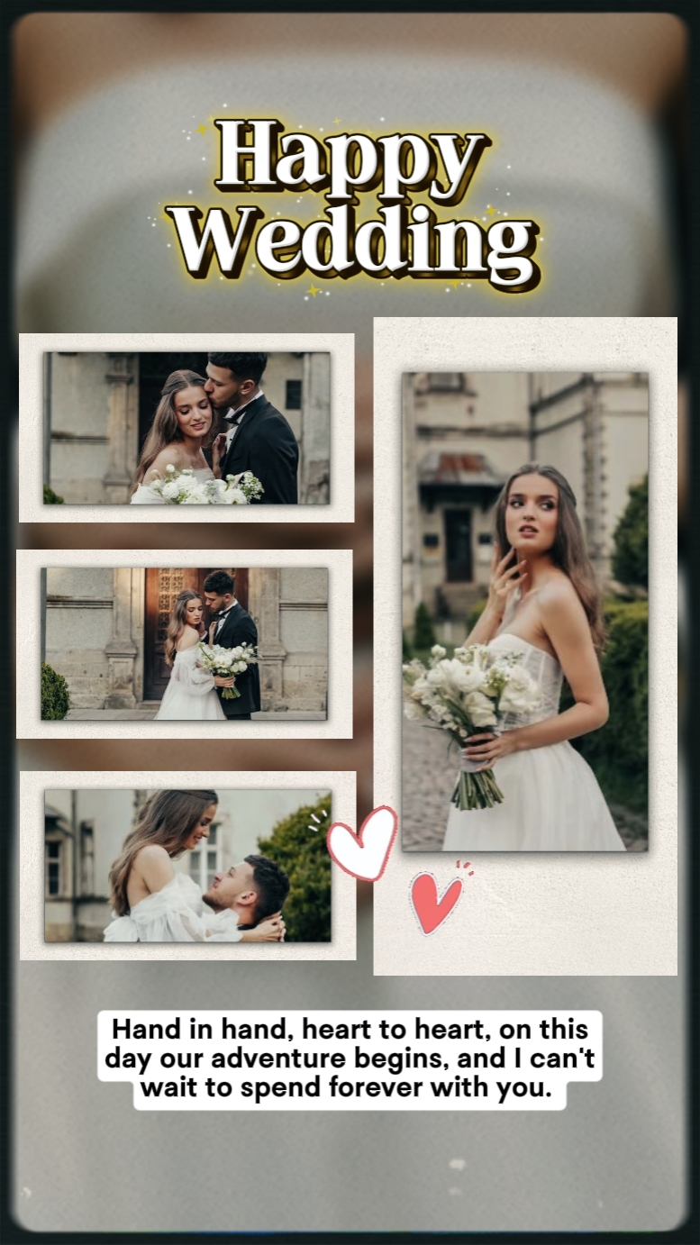 Feliz casamento