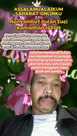 menyambut bulan suci