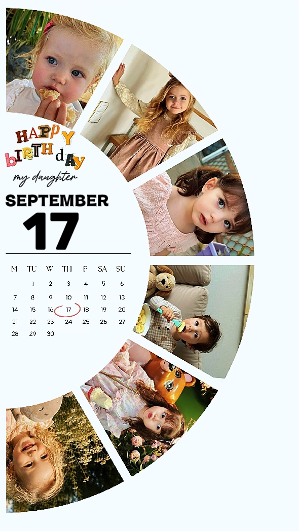 HBD DAUGHTER SEPT 17