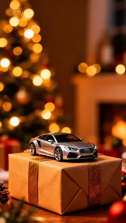 Christmas car