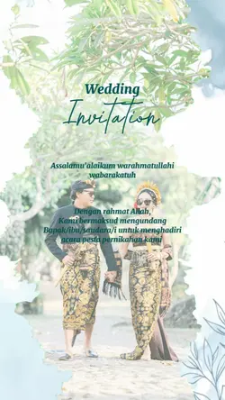 Wedding invitation