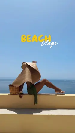 Beach vlogs