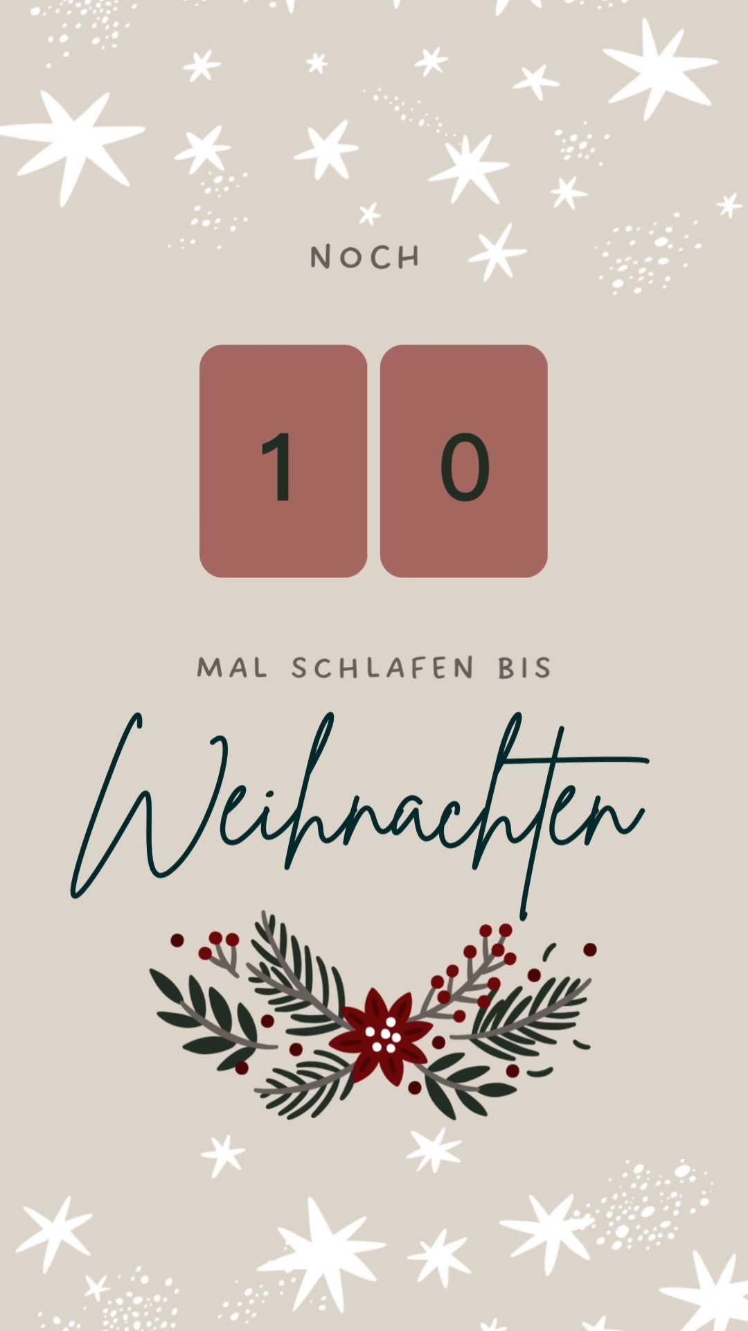Noch X mal schlafen