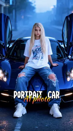 Portrait car