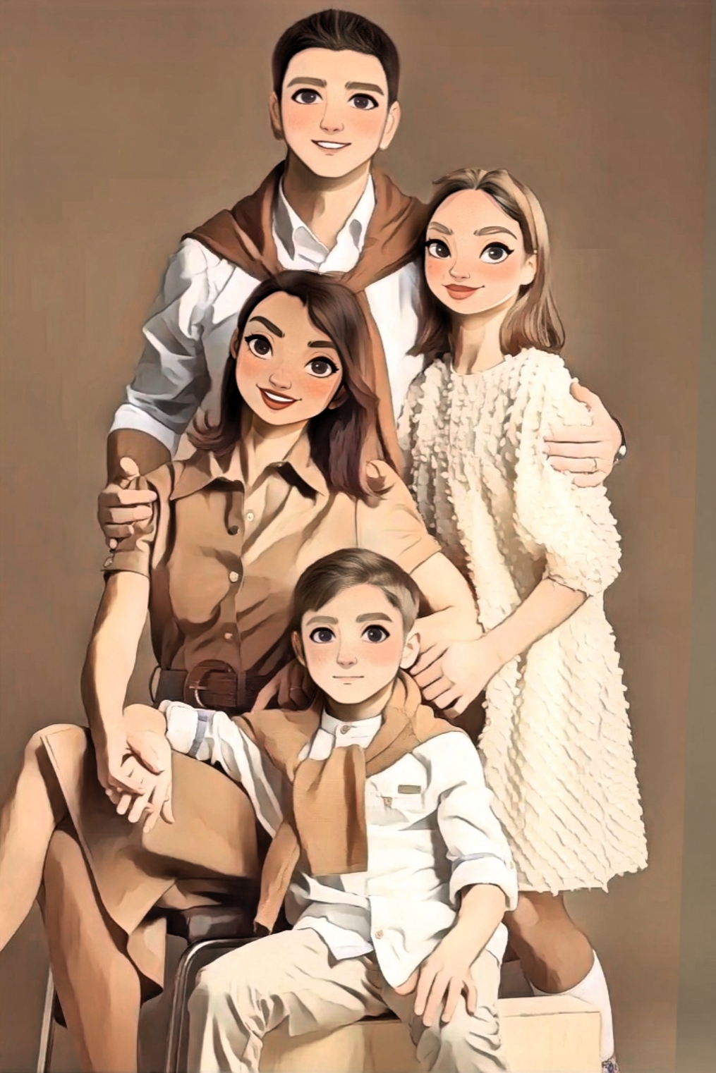 IA desenho animado