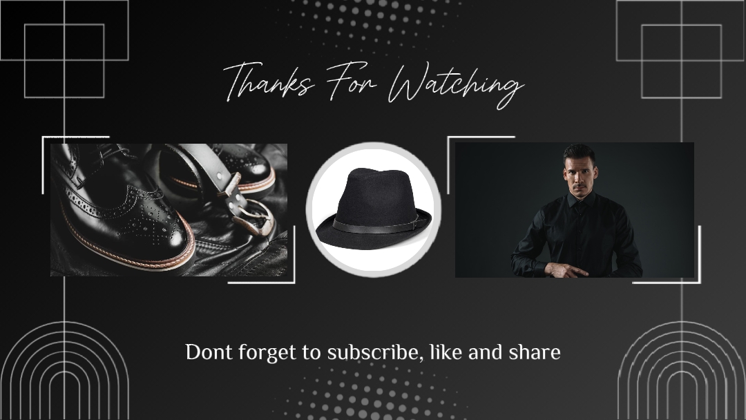 Schwarze Mode Outro