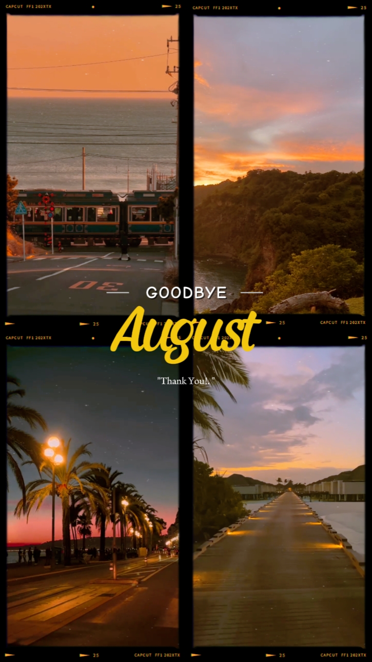 Adeus agosto TY