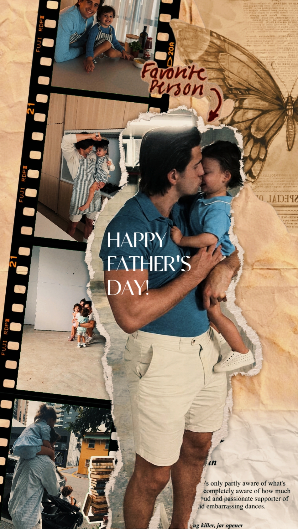 Collage del Día del Padre