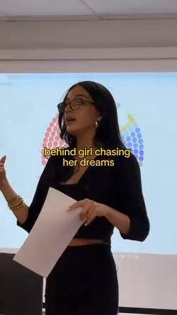 behind girl chasing
