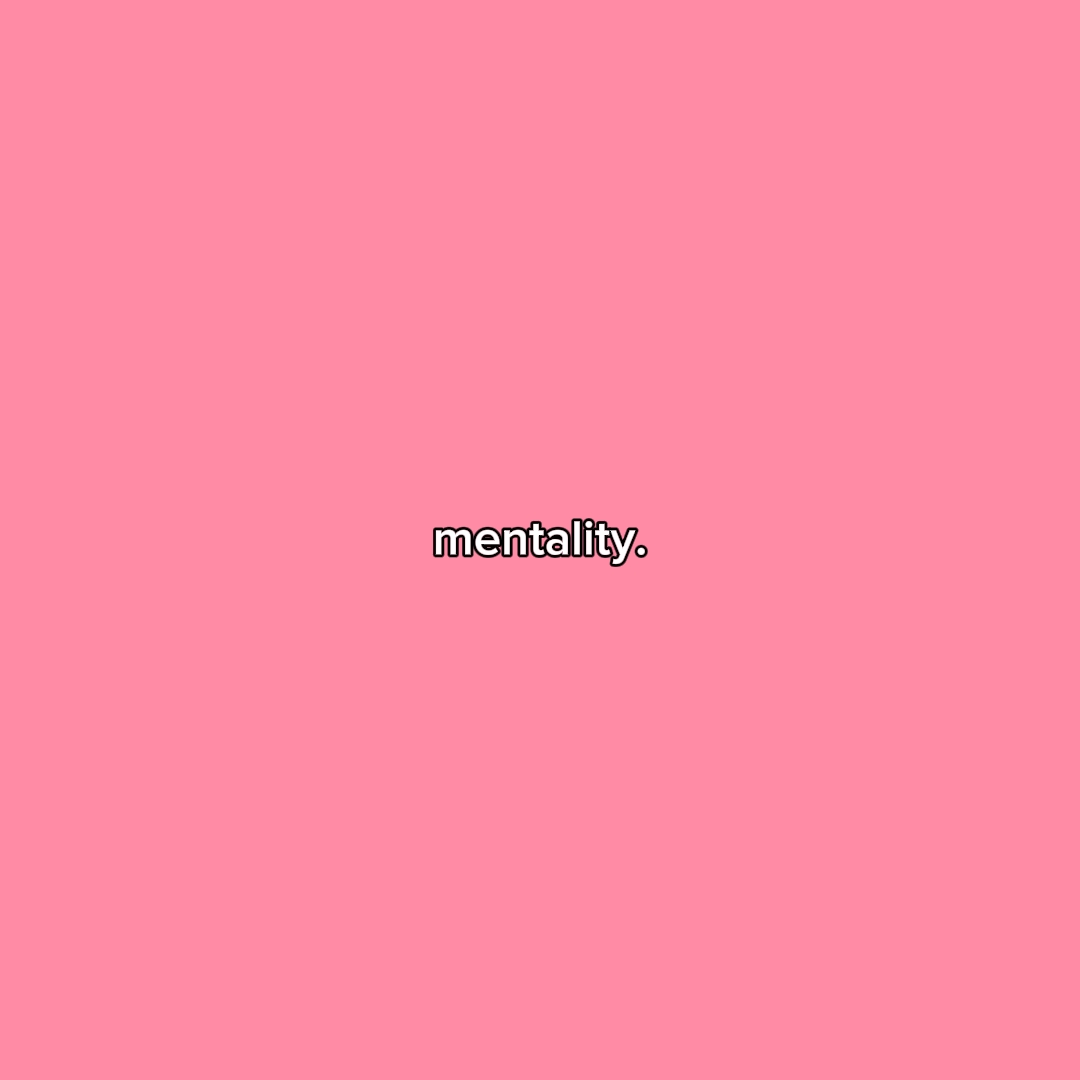 mentality