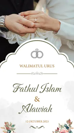 kad jemputan nikah 6