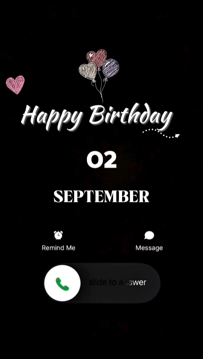 ULANG TAHUN 2 SEPTEMBER