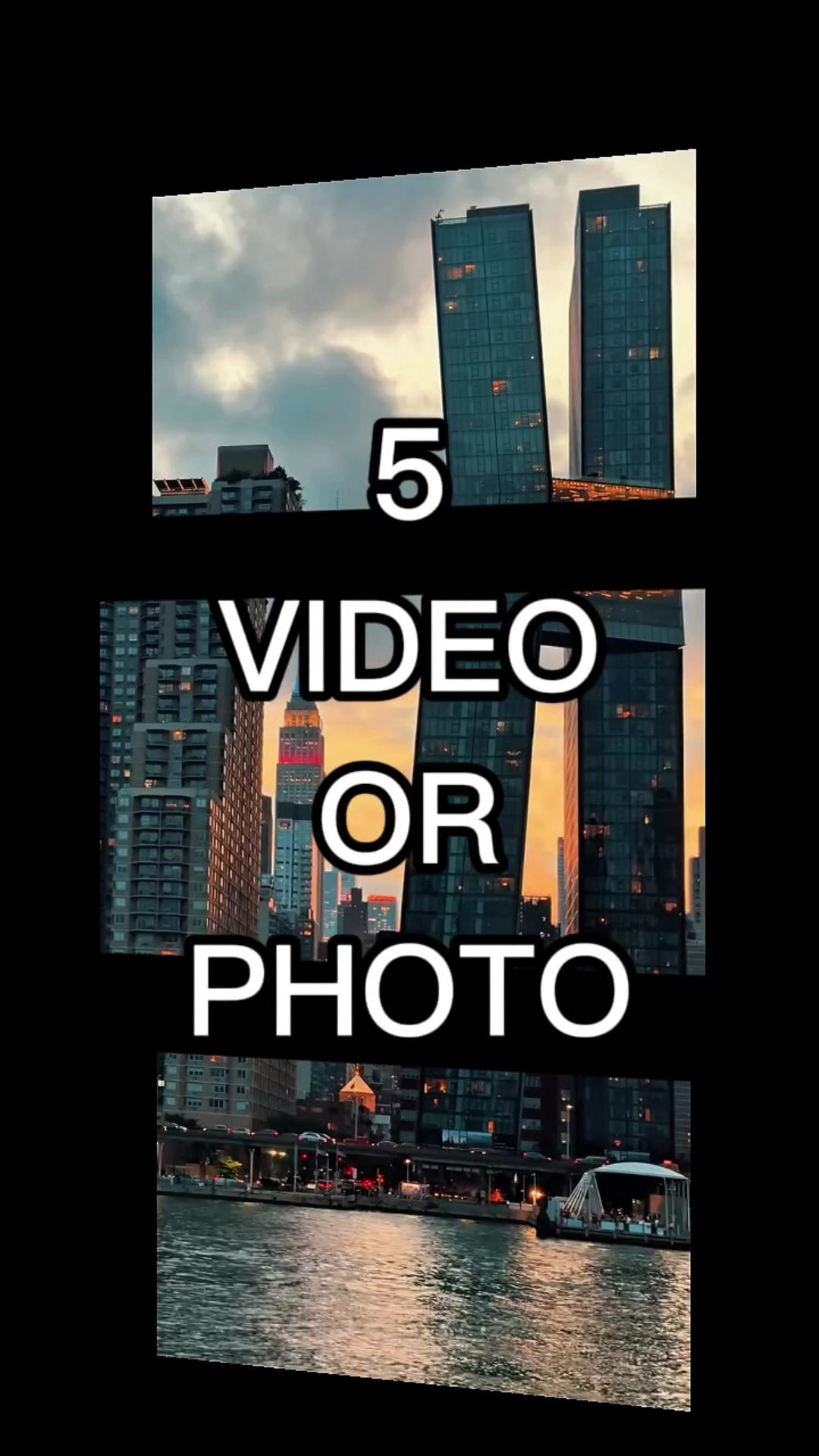 5 video or photo 