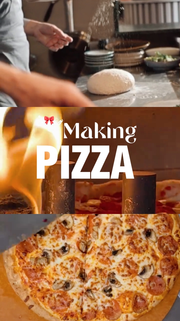 Fazendo pizza