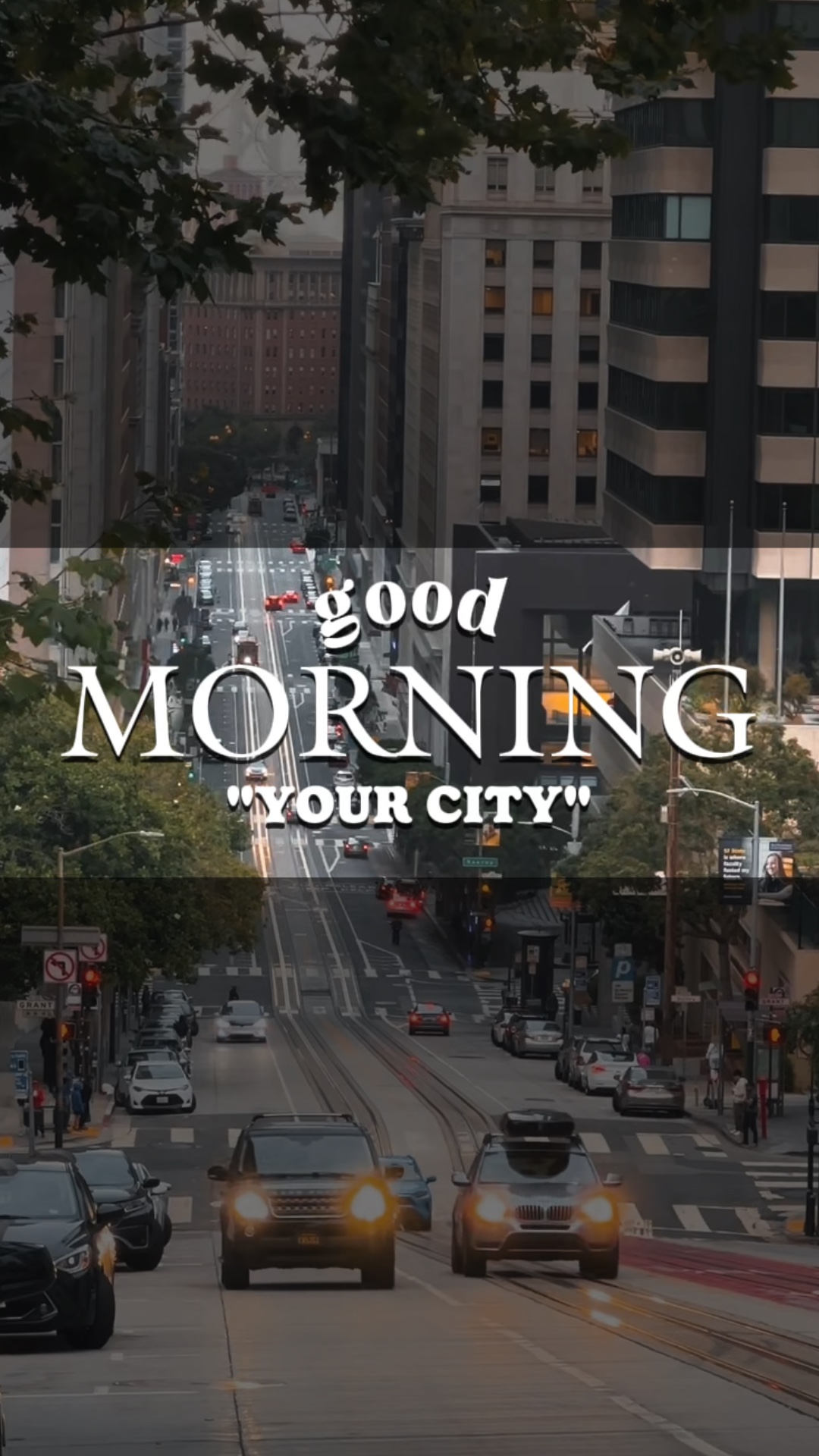 Goodmorning city
