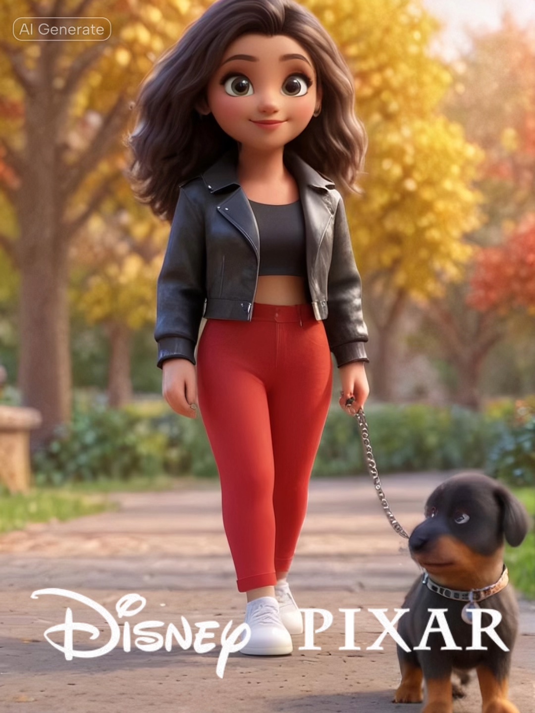 Filtro de desenhos animados AI