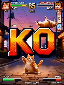 AIアーケード格闘風🔥
