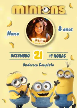 Convite Minions