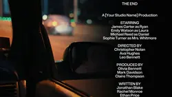 END CREDITS FILM