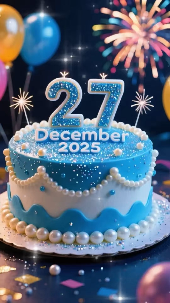 Anniversaire 27 décembre 2025