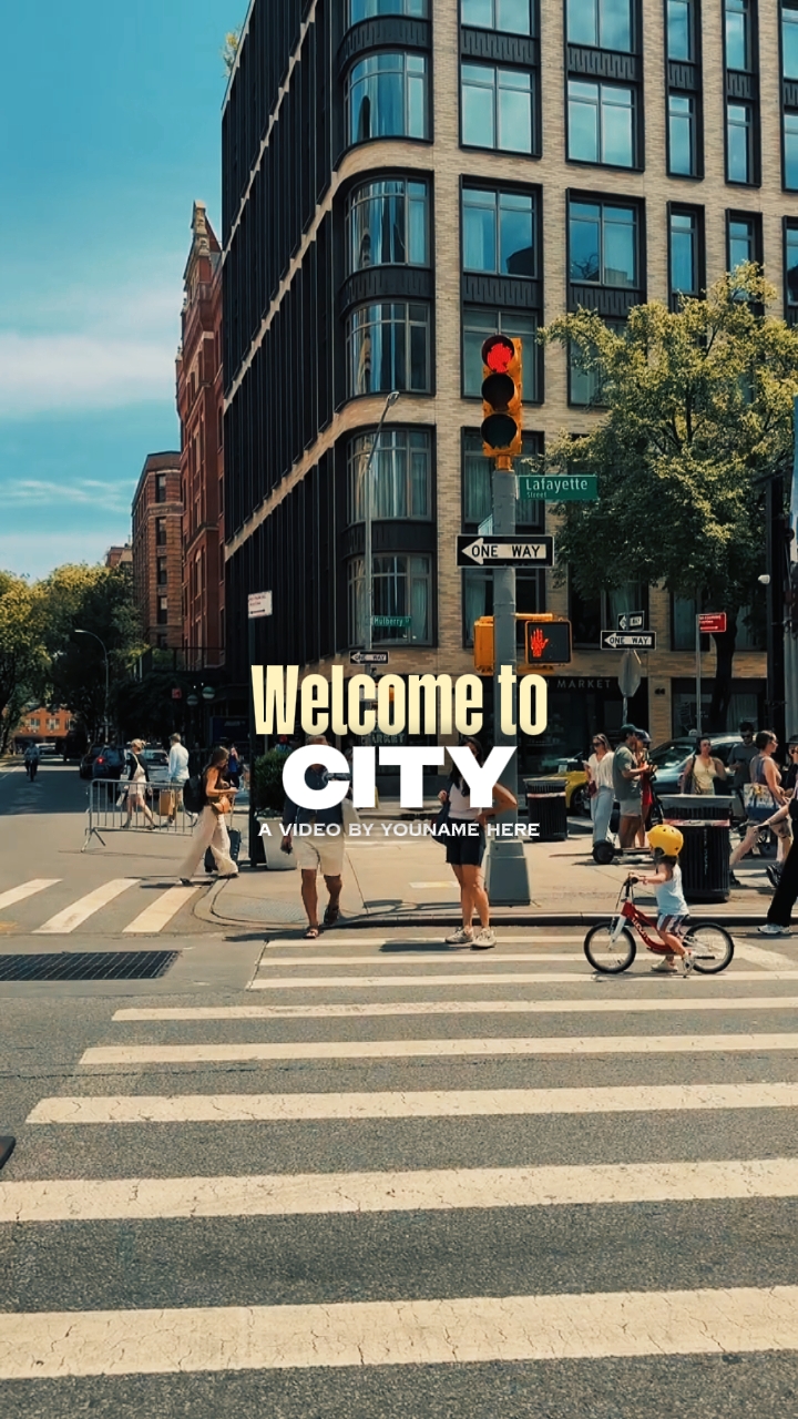 Bienvenue dans la ville