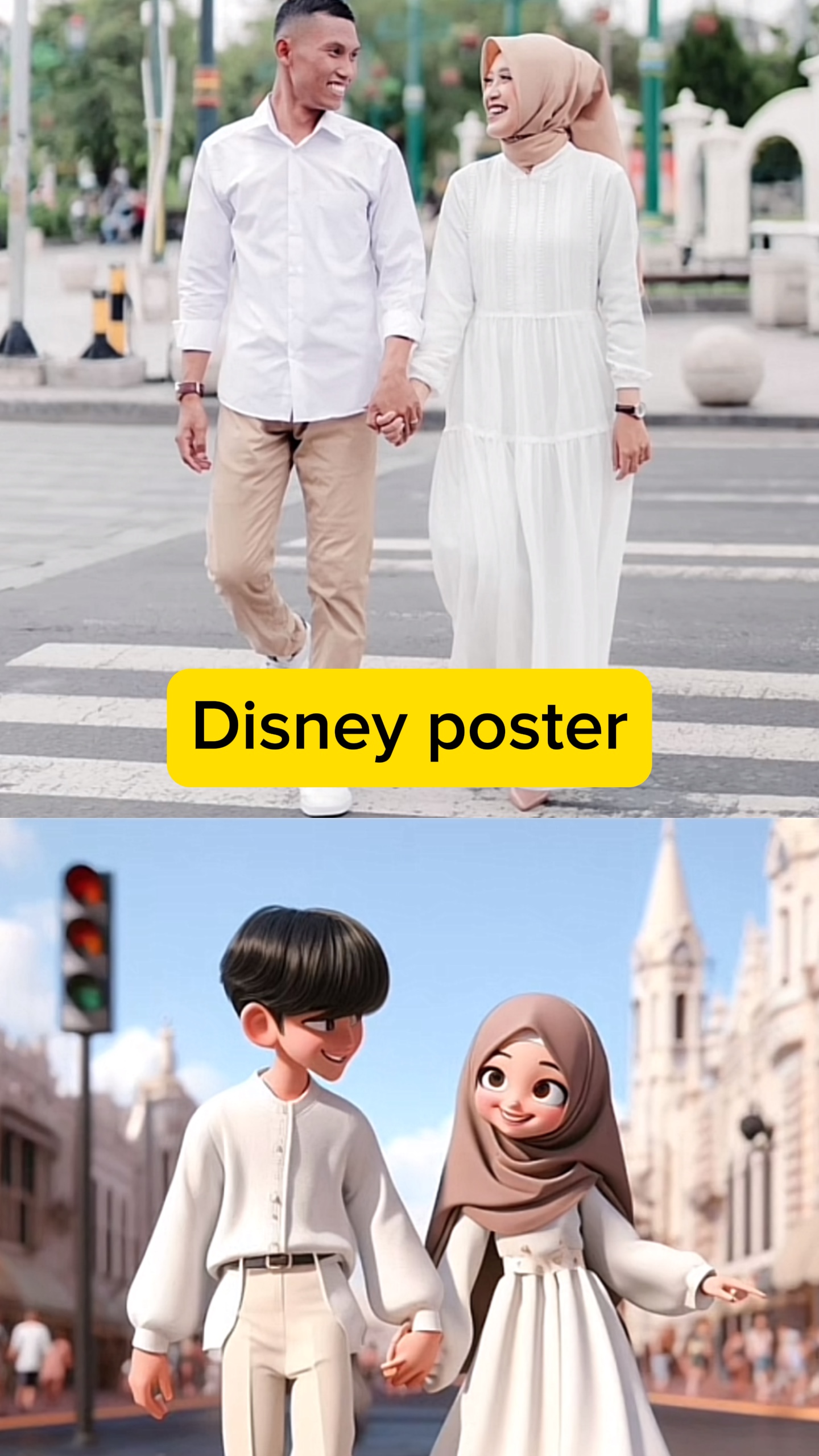 Póster de Disney en 3D