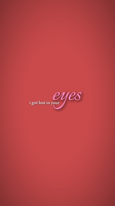 dans tes yeux