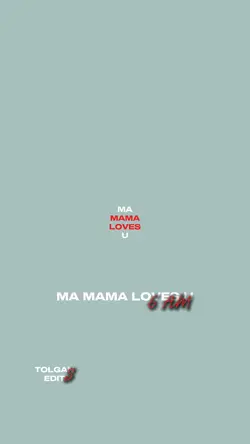 Ma Mama Loves U ❤️🫵🏽