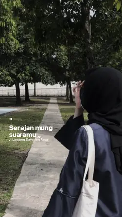 Senajan mung suaramu