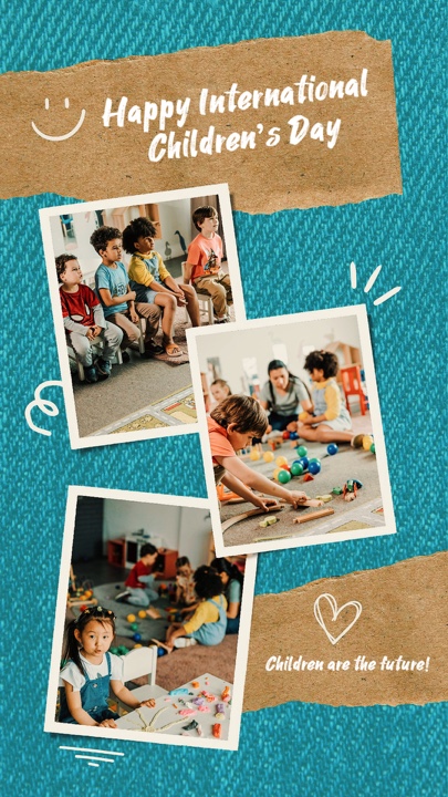 Fröhlicher Kindertag