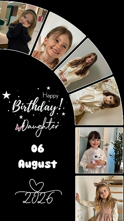 FILLE ANNIVERSAIRE